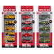 Набір металевих машинок Metal DIE-CAST пожежна техніка 5 шт