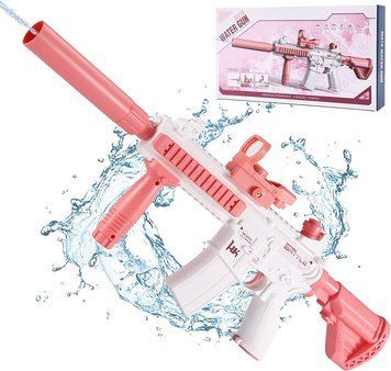 Водяна гвинтівка Electric Water Gun, акумуляторний, Рожевий