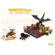 Магнітний конструктор Майнкрафт "Magnetic Charm Zoo" 74 деталей