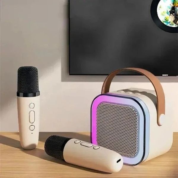 Портативна бездротова Bluetooth-колонка з двома мікрофонами