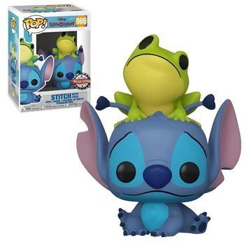 Фігурка Pop! "Стіч та лягушка" Lilo & Stitch 10 см