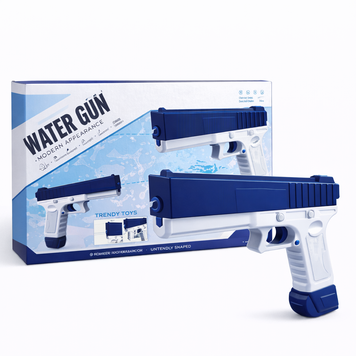 Водяний пістолет Electric Water Gun та 2 магазинами, акумуляторний, Синій