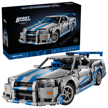 Конструктор "Ніссан Скайлайн GT-R (R34): Подвійний форсаж" 1410 деталей
