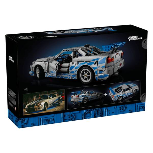 Конструктор "Ніссан Скайлайн GT-R (R34): Подвійний форсаж" 1410 деталей