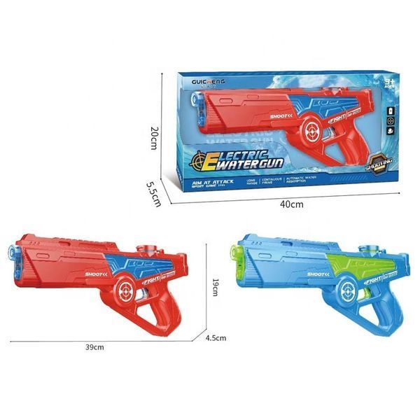 Водяний бластер Electric Water Gun, акумуляторний, Червоний