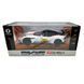 Металева машинка спорткар DIE-CAST 1:22, інерційна (pull back), відкриваються двері, Білий