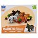 Магнітний конструктор Майнкрафт "Magnetic Charm Zoo" 85 деталей