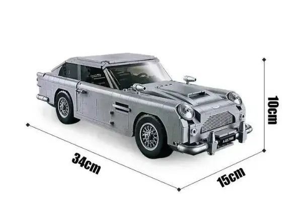 Конструктор "Джеймс Бонд: Астон Мартін DB5" 1439 деталей
