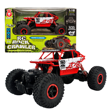 Машинка на радіокеруванні RC Rock Crawler 1:18, 4x4, 2.4GHz, всюдихід з посиленою підвіскою